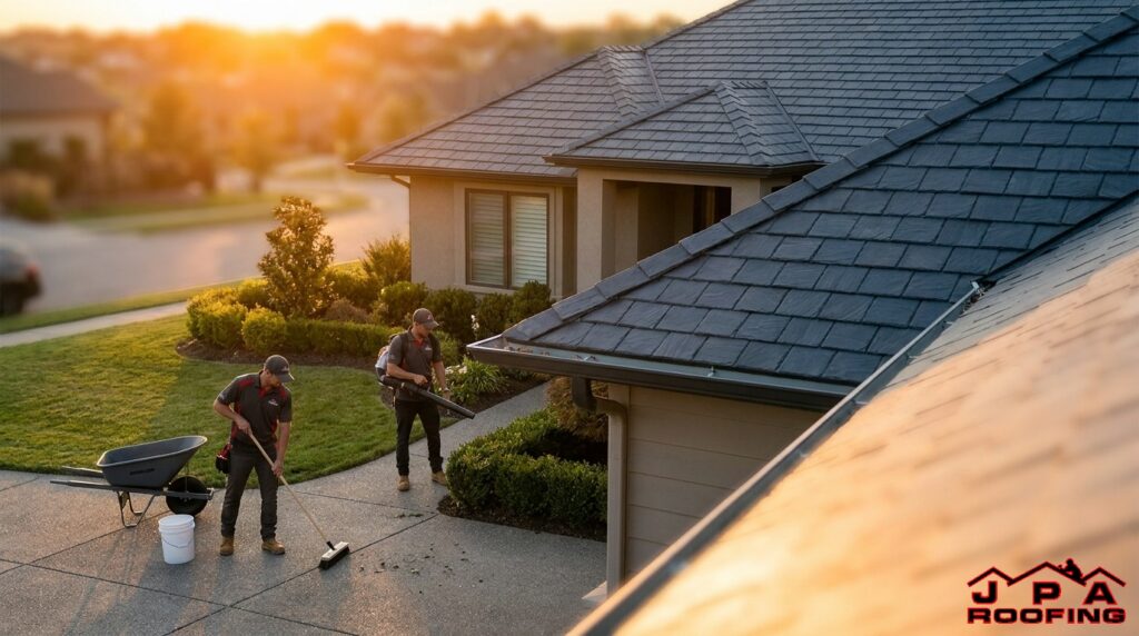 Why Proper Post-Roofing Cleanup Prevents Property Damage